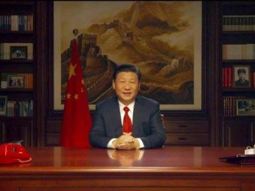 習(xí)近平新年致賀詞<div   id=